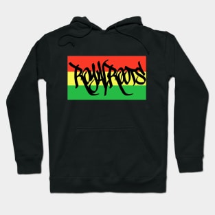 Royal Roots Rasta Tag Logo Hoodie